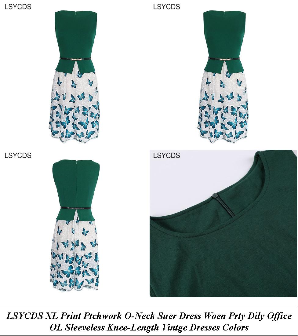 Beach Wedding Dresses - Designer Clothes Sale - Shift Dress - Cheap Designer Clothes