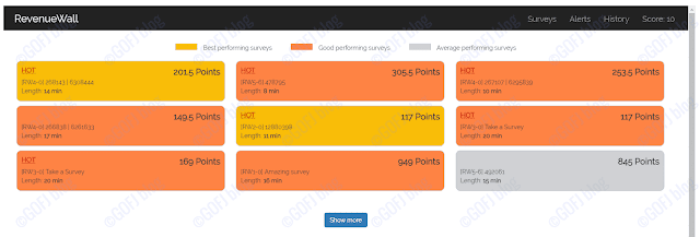 Revenue Wall setup an offerwall from the Revenue Hut