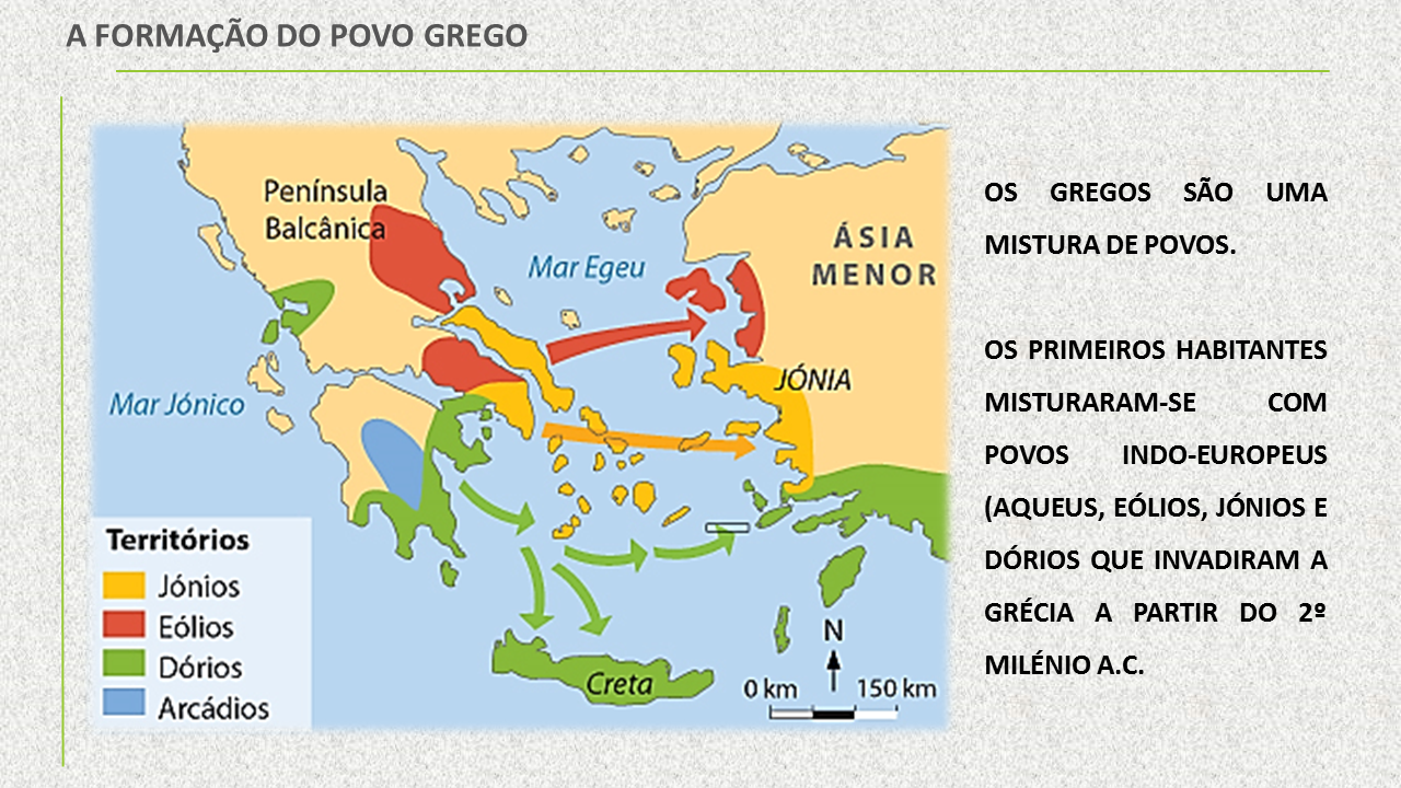 OS GREGOS NO SÉCULO V a.C o espaço, a formação da cidadeestado e a economia