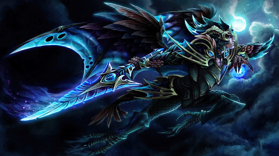 Skywrath Mage, Dota 2, Fallen Nocturne, Set, 4K, #5.2077