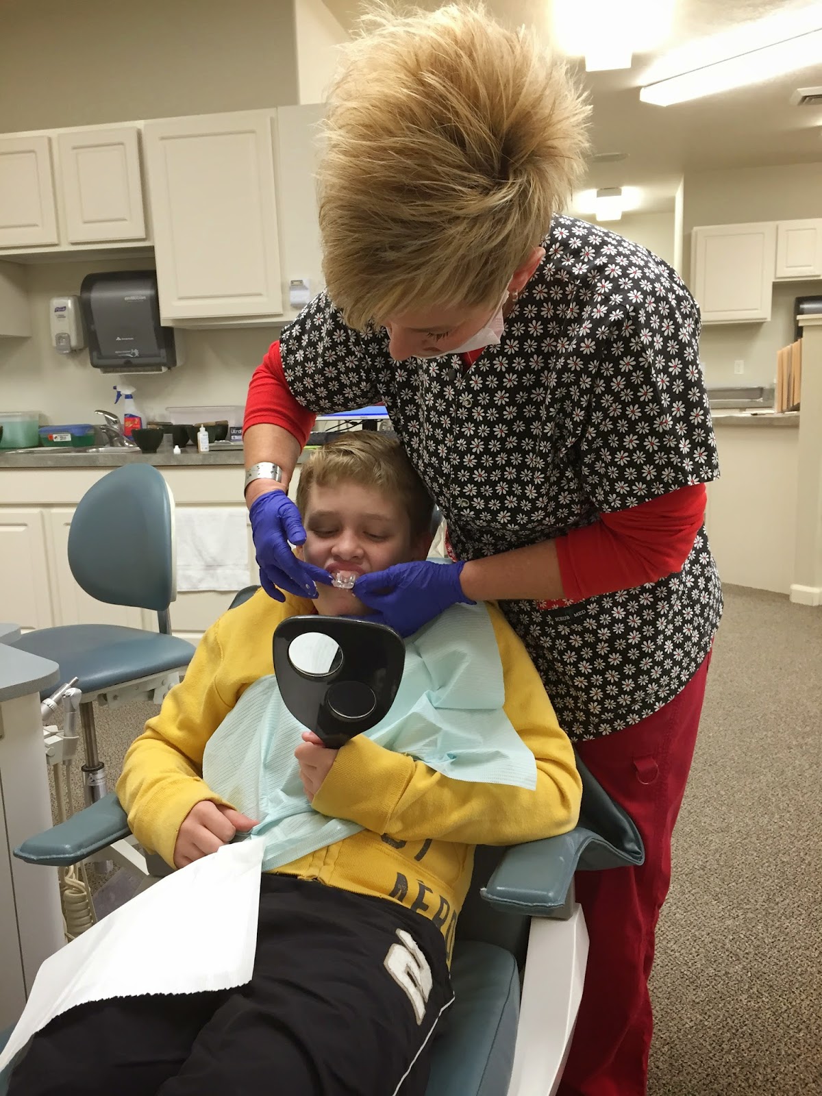 The Talbots Brady's Braces Come Off...