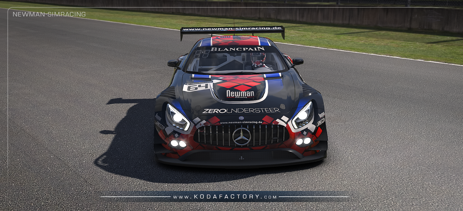 Newman Simracing Mercedes Amg Gt3 Iracing Koda Factory