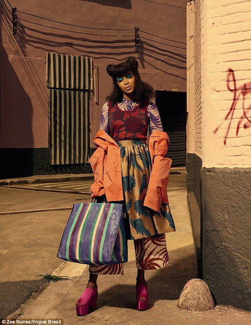 See How Sensational Naomi Campbell Looks As She Poses For Vogue Editorial Photoshoot