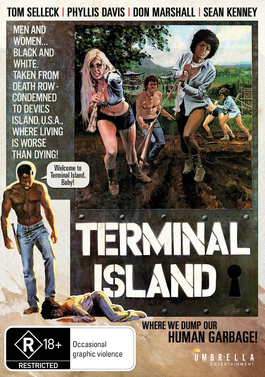 MCBASTARD'S MAUSOLEUM TERMINAL ISLAND (1973) (DVD Review)