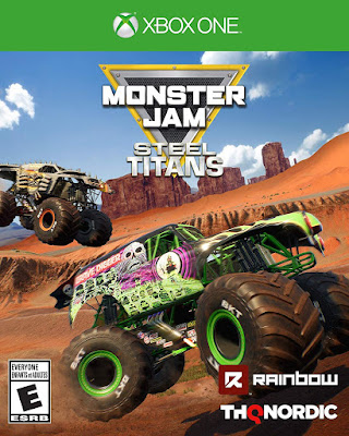 Monster Jam Steel Titans Game Cover Xbox One