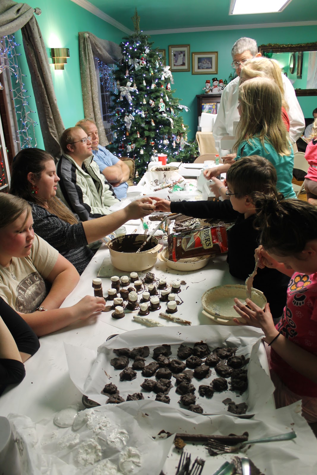 Grinch christmas party themed decorations theme grinchmas office bottles pop themes decorating diy tree visit goodness birthday decor christmasparty merry Twelve Makes a Dozen: Family Christmas Party