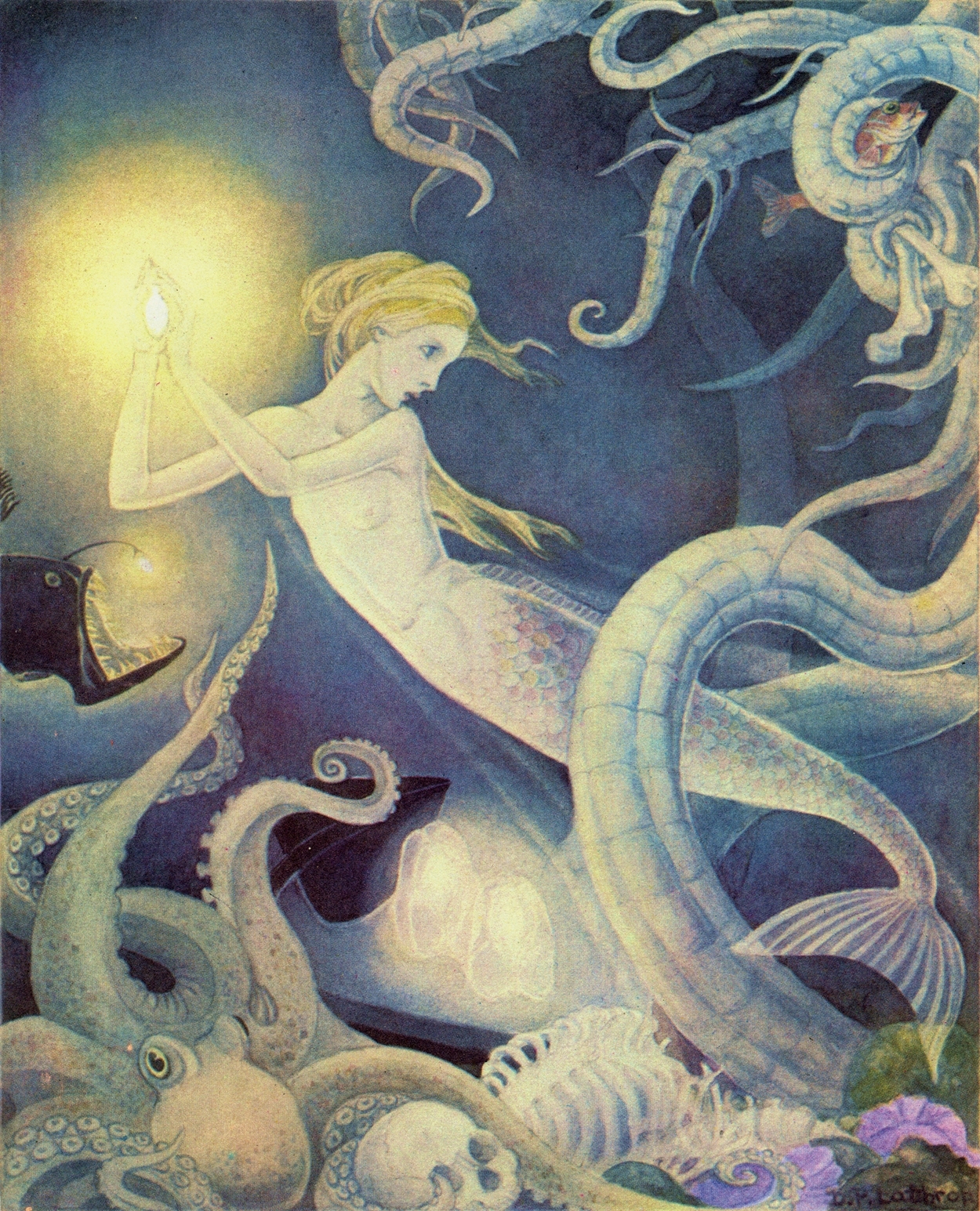 Art of Narrative: Dorothy Lathrop ~ The Little Mermaid ~ 1939