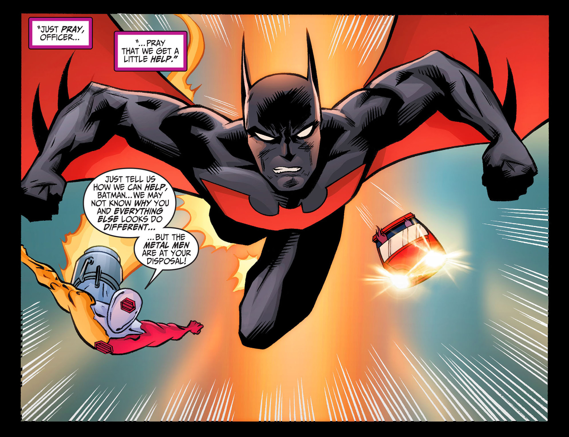 Read online Batman Beyond (2012) comic -  Issue #25 - 4