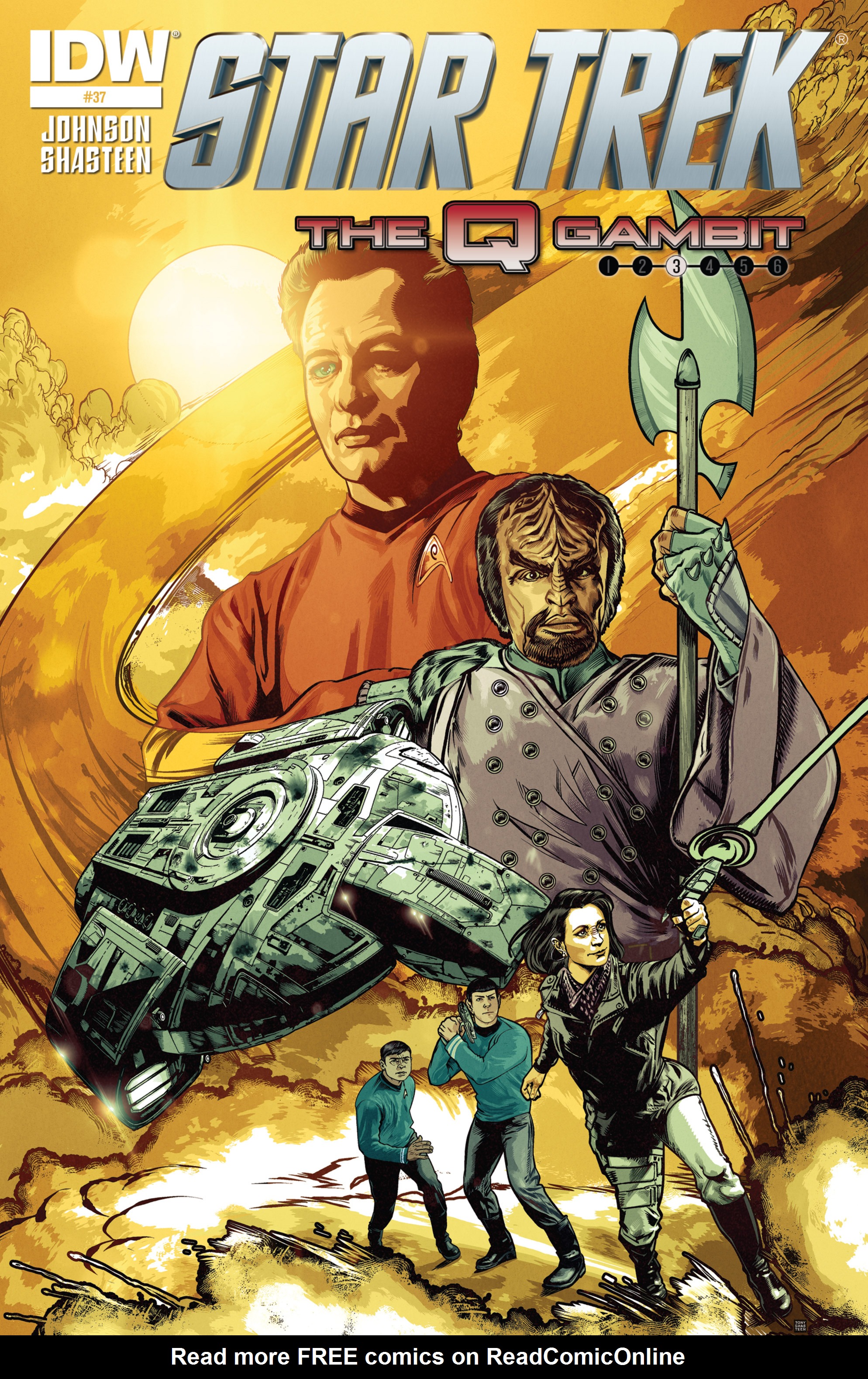 Read online Star Trek (2011) comic -  Issue #37 - 1