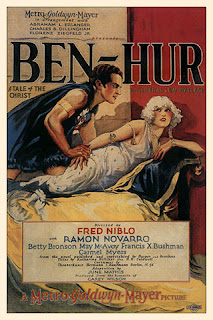 An early promotional poster for the 1925 silent film Ben-Hur
