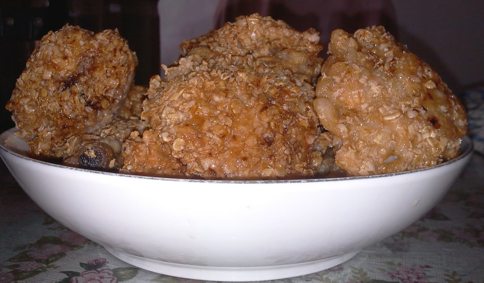 Home Made Oat fried Chicken recipe