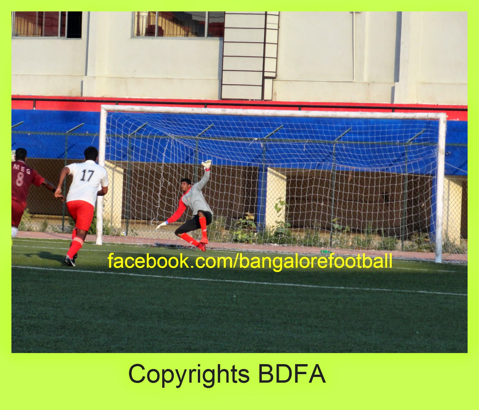 Bangalore District Football Association BDFA Super division CIL VS MEG