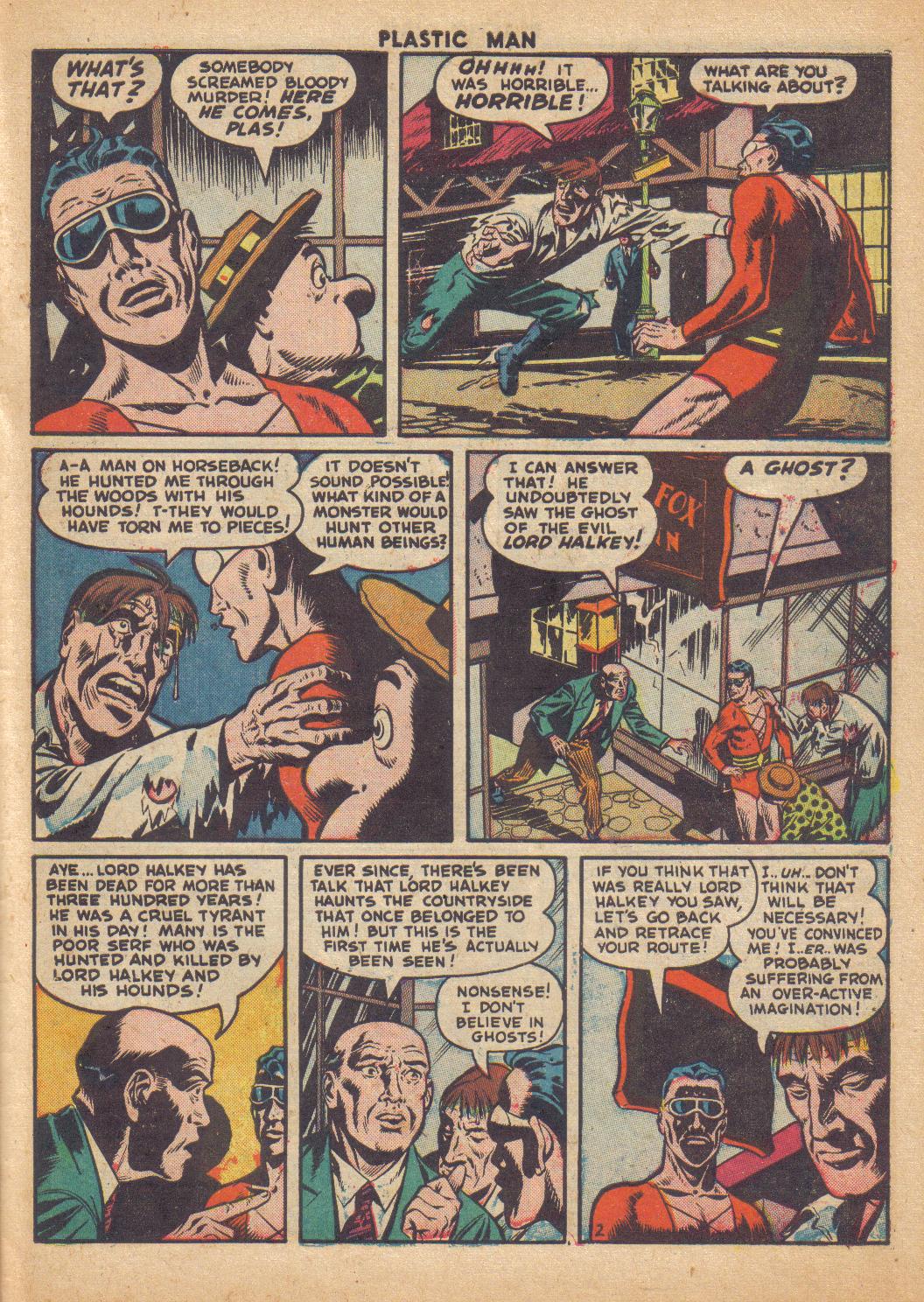 Read online Plastic Man (1943) comic -  Issue #39 - 27