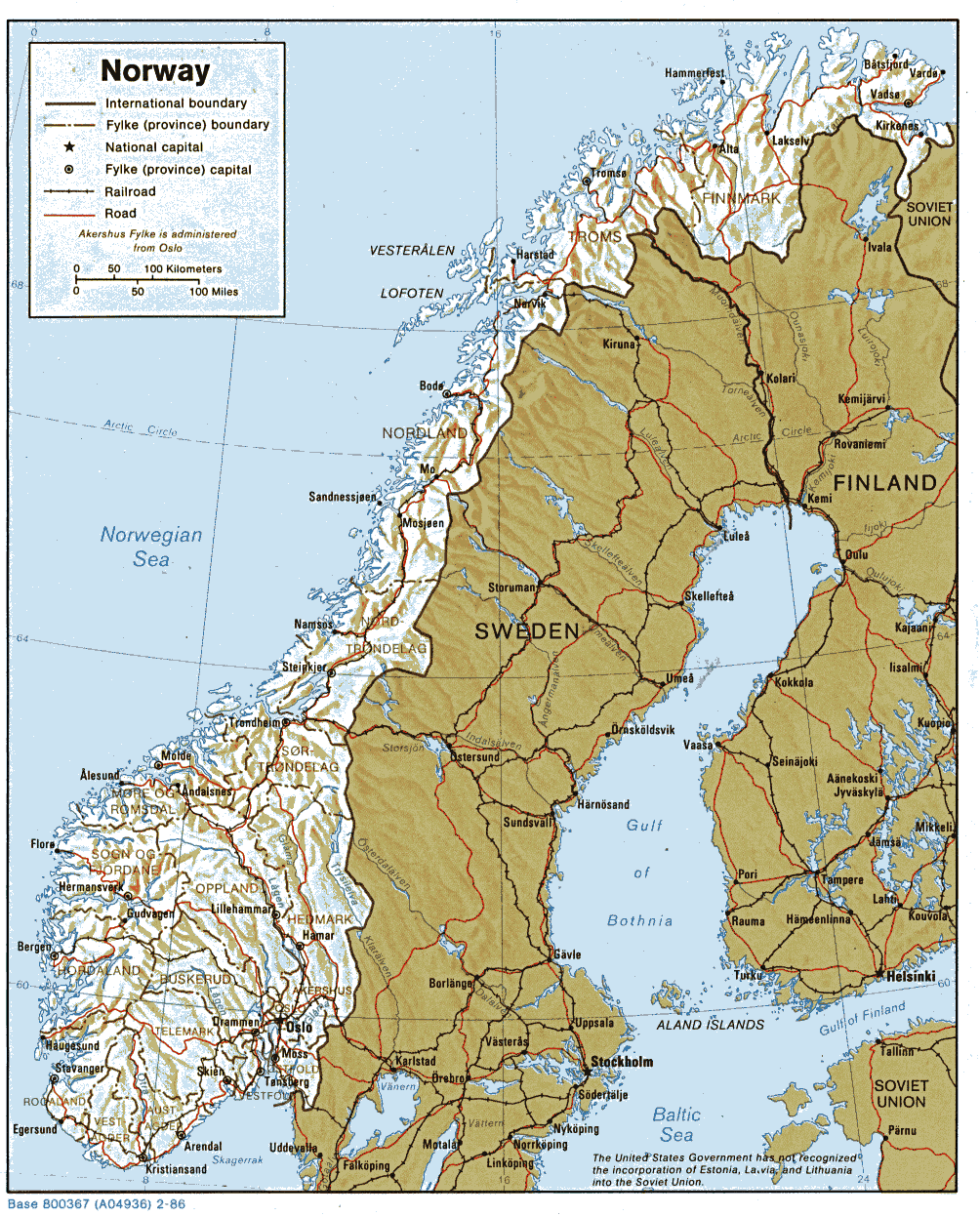 Norwegen | Weltatlas