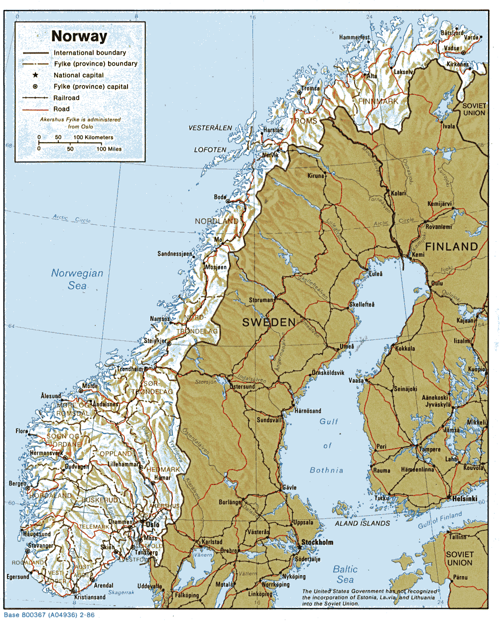 Norwegen | Weltatlas Norwegen | Weltatlas