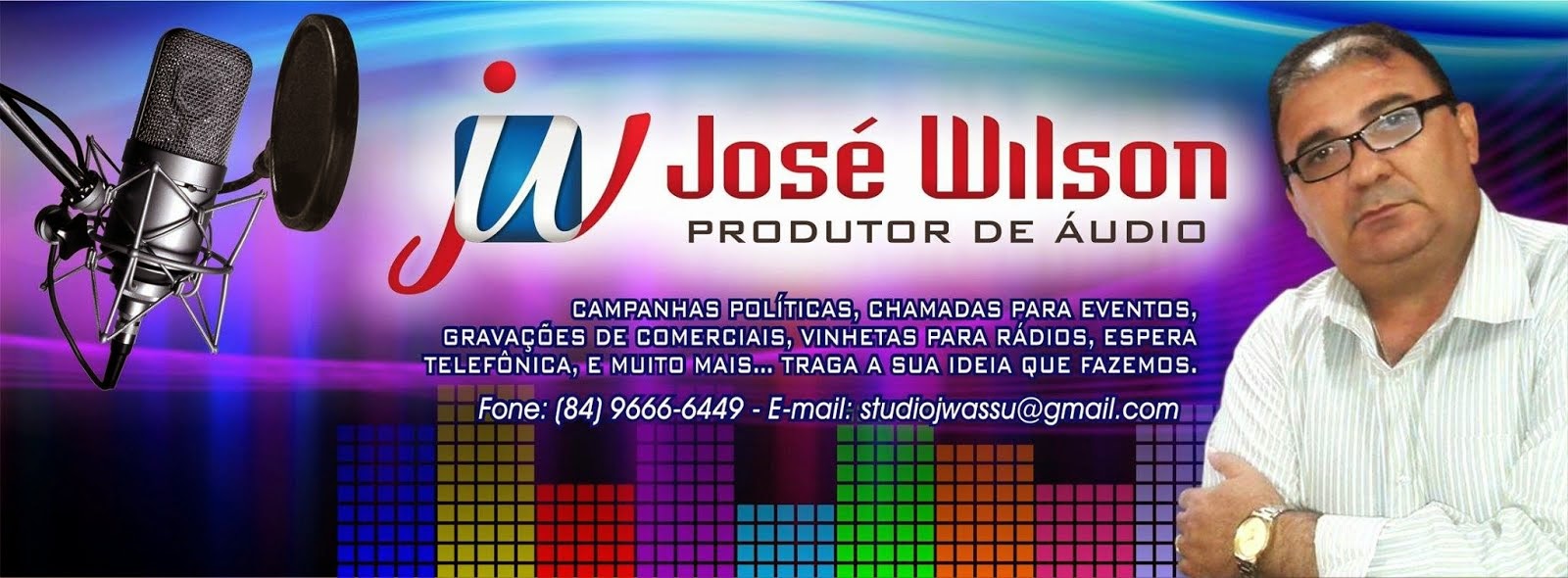 José Wilson Produtor de Áudio