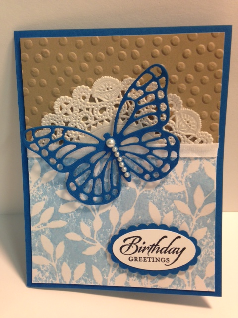 My Creative Corner!: A Butterfly Framelit and Wetlands Birthday Card