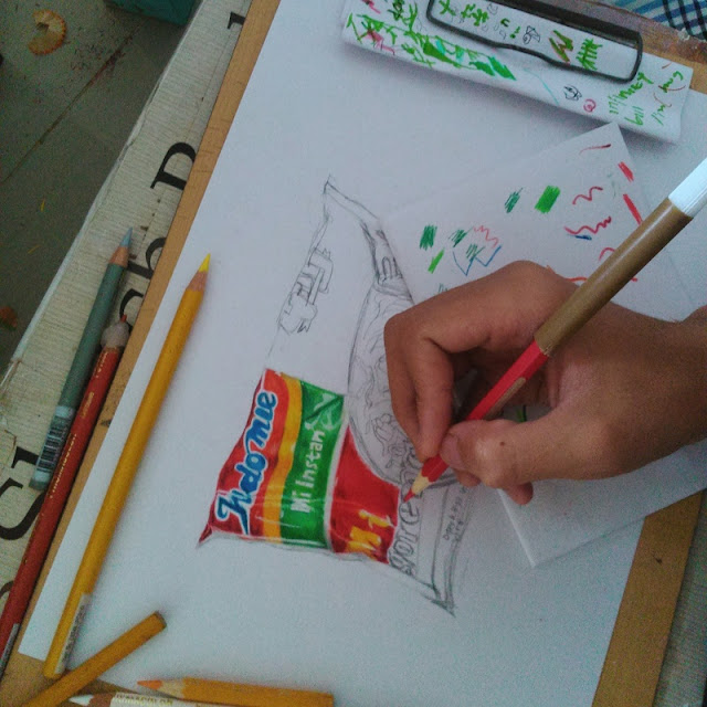 Step By Step Menggambar Mie Indomie Goreng Terlihat Nyata Step By Step Menggambar Mie Indomie Goreng Terlihat Nyata