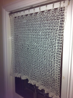 Get Hooked on Crochet: Day 6 + new odd square project + curtain update