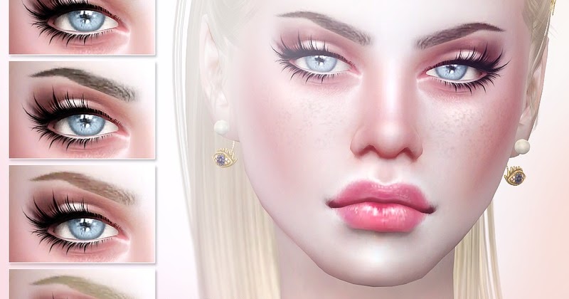 the sims 4 custom content eyebrows the sims 4 custom content eyebrows