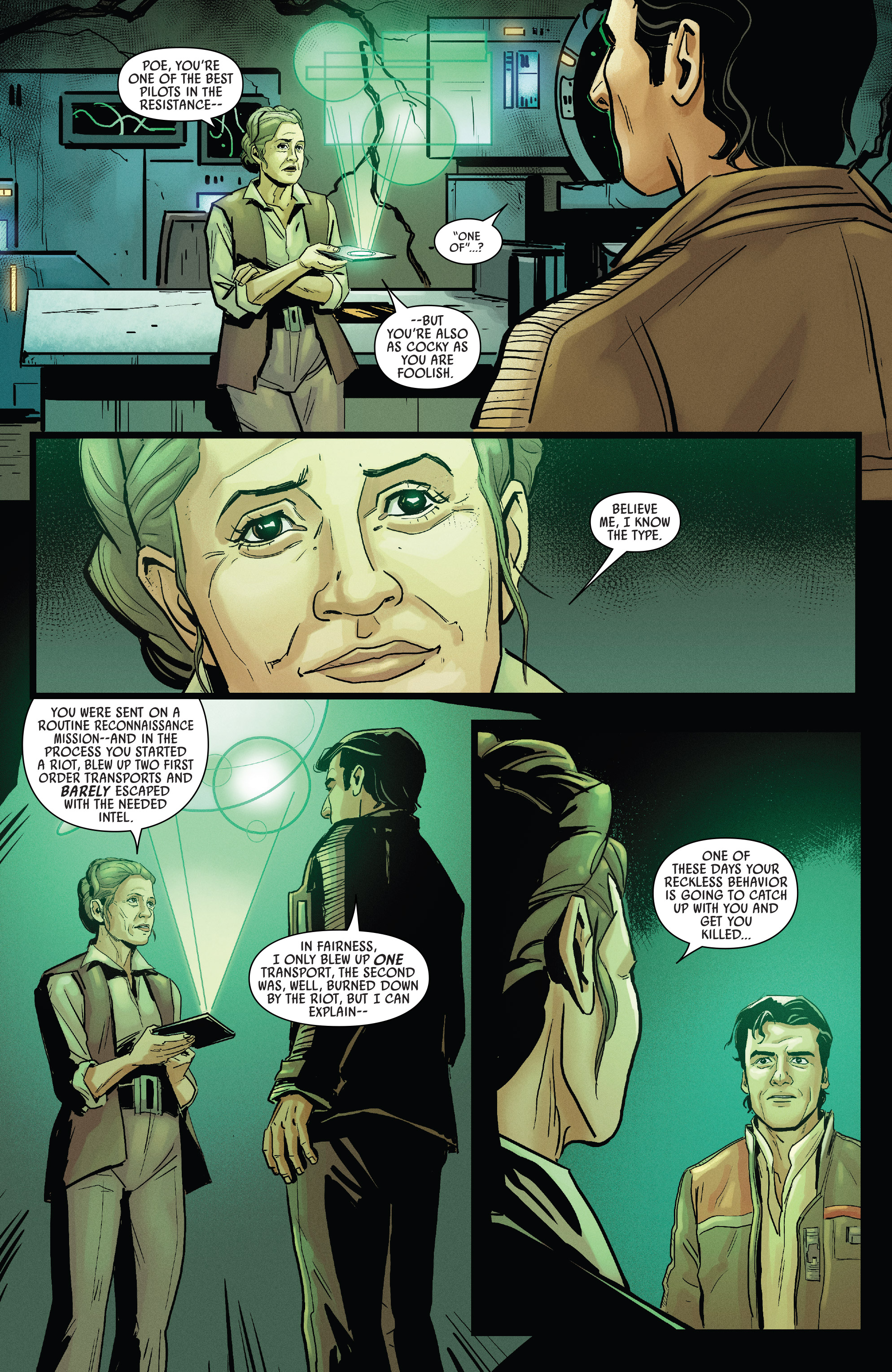 Read online Star Wars: Poe Dameron comic -  Issue # _Annual 1 - 4