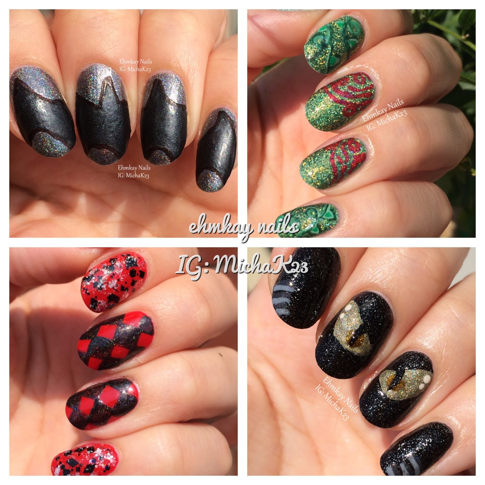 Best Of Harley Quinn Nail Art Best Nail Art