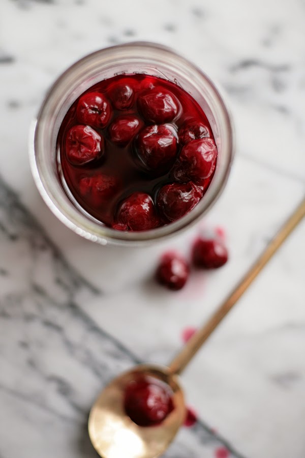 Gather and Hunt Homemade Cocktail Cherries