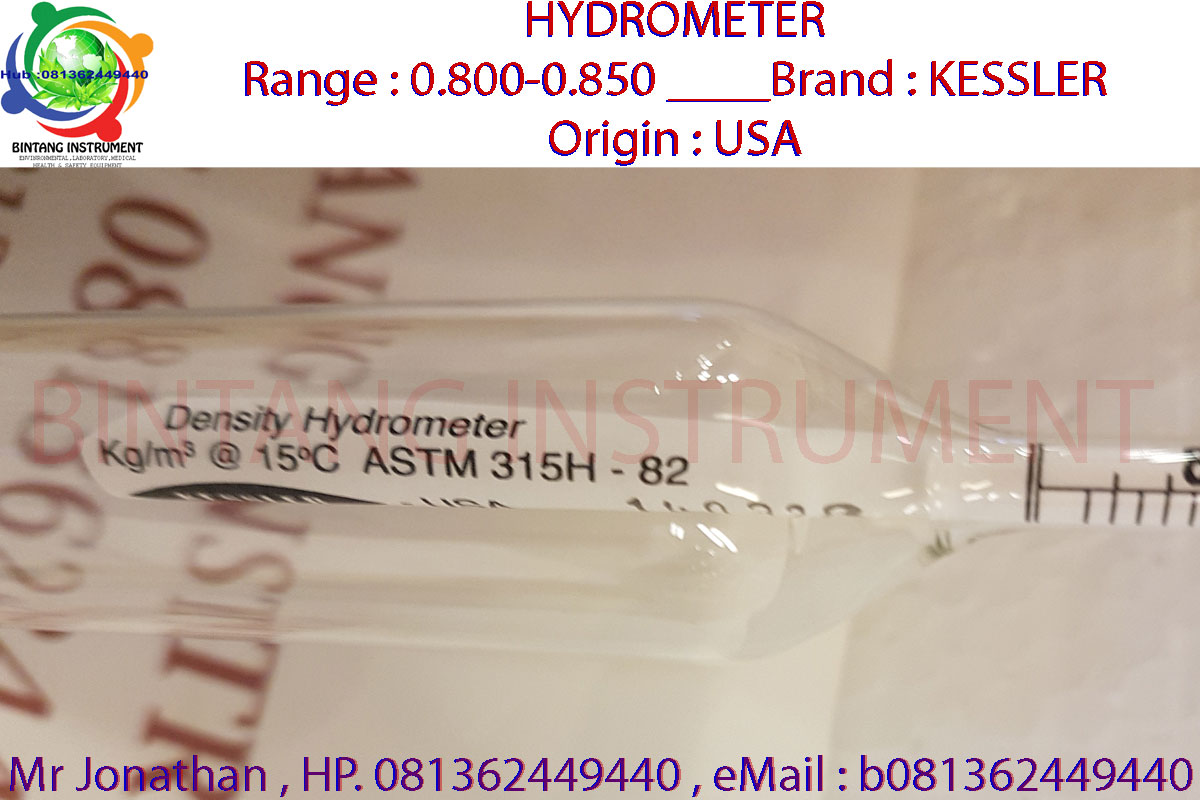 . 081362449440 Jual Hydrometer Kessler 0.7000.750 , 0.8000.850 , 0.