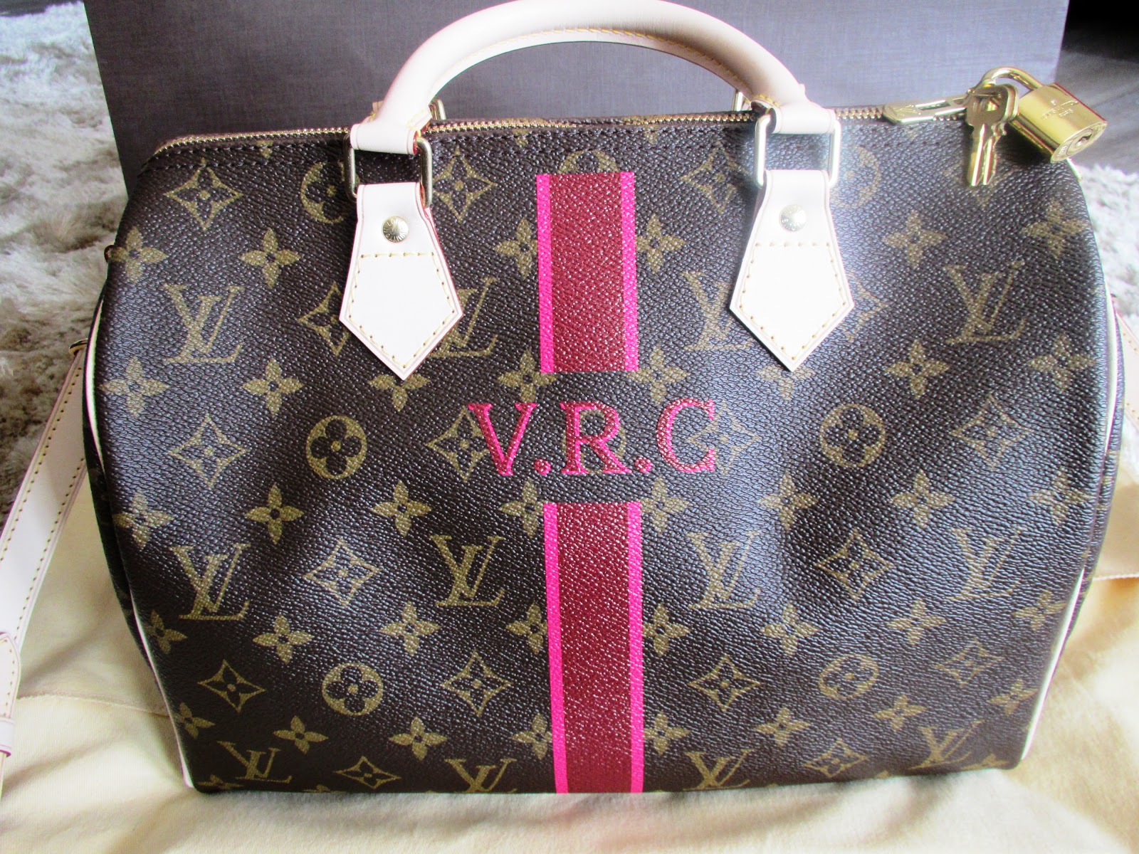 Customized Louis Vuitton Speedy 30 | De mayor quiero ser egoblogger