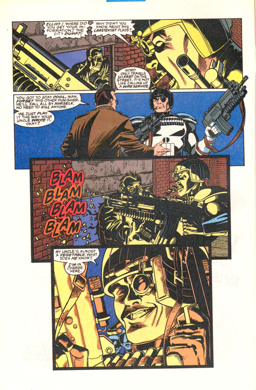 Read online The Punisher (1987) comic -  Issue #88 - Suicide Run - 6