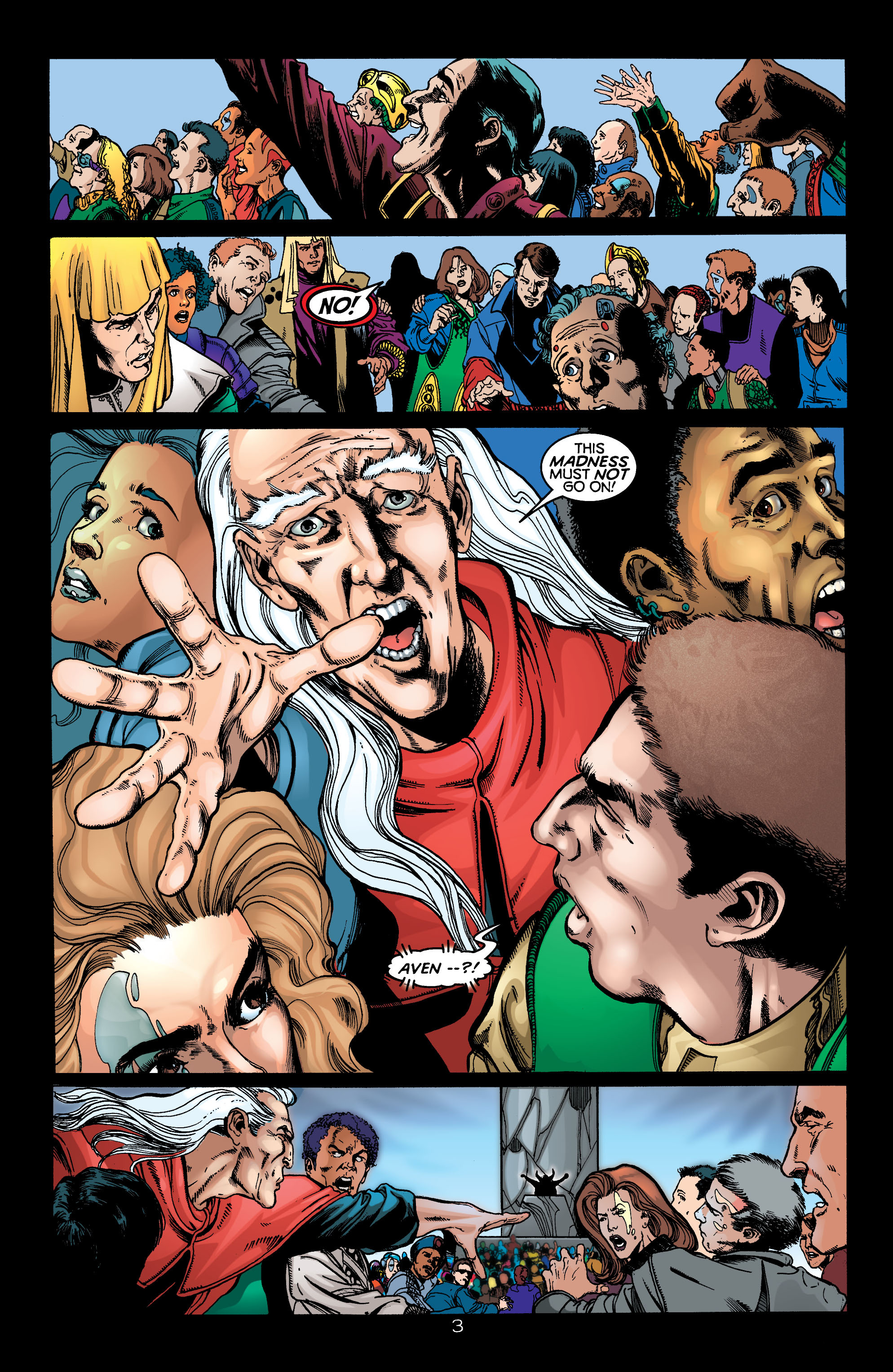 Read online Titans/Legion of Super-Heroes: Universe Ablaze comic -  Issue #1 - 7