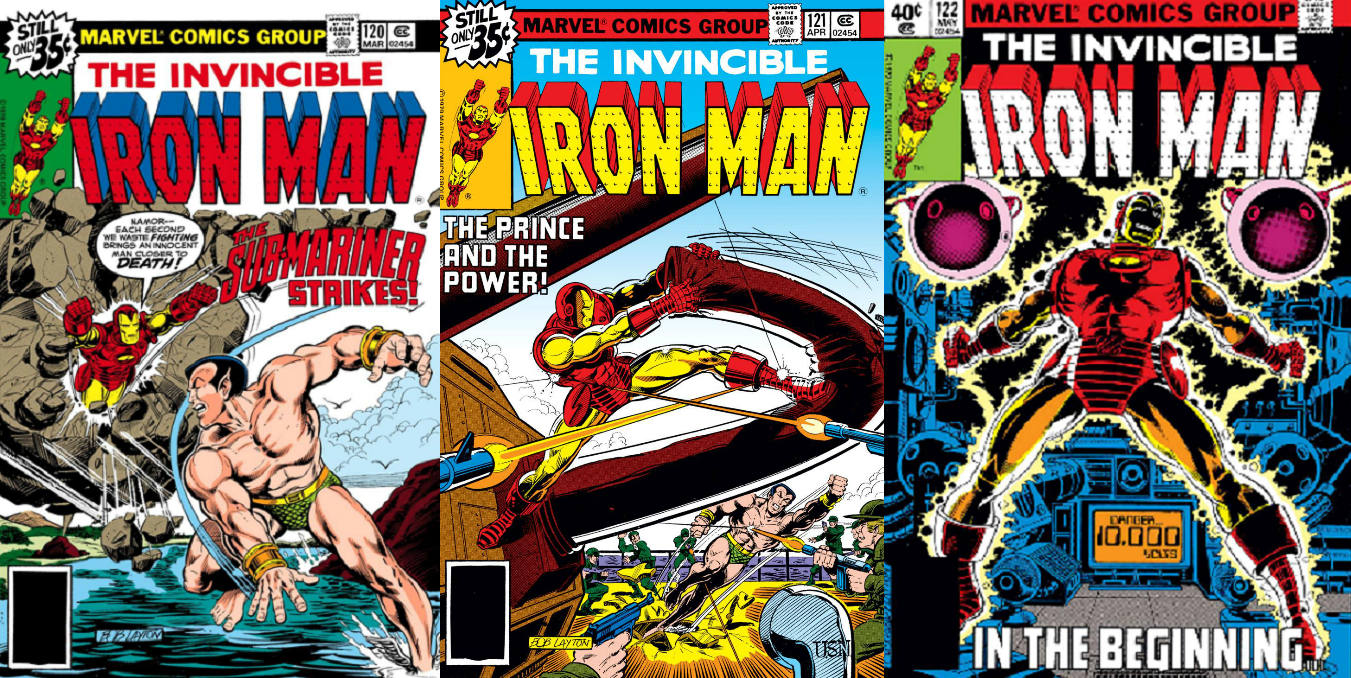 Blueprints for Delinquency: Iron Man #120-#122