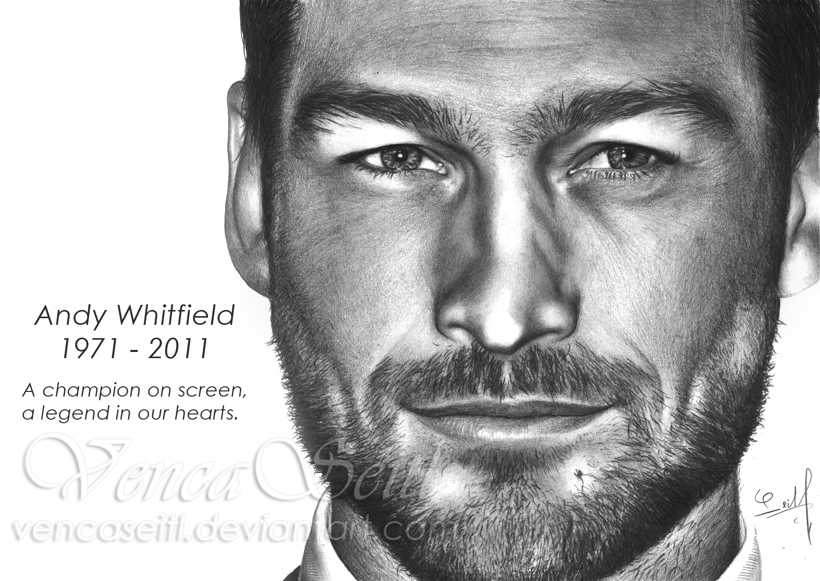 High Definition Wallpaper Club: Andy Whitfield Pictures