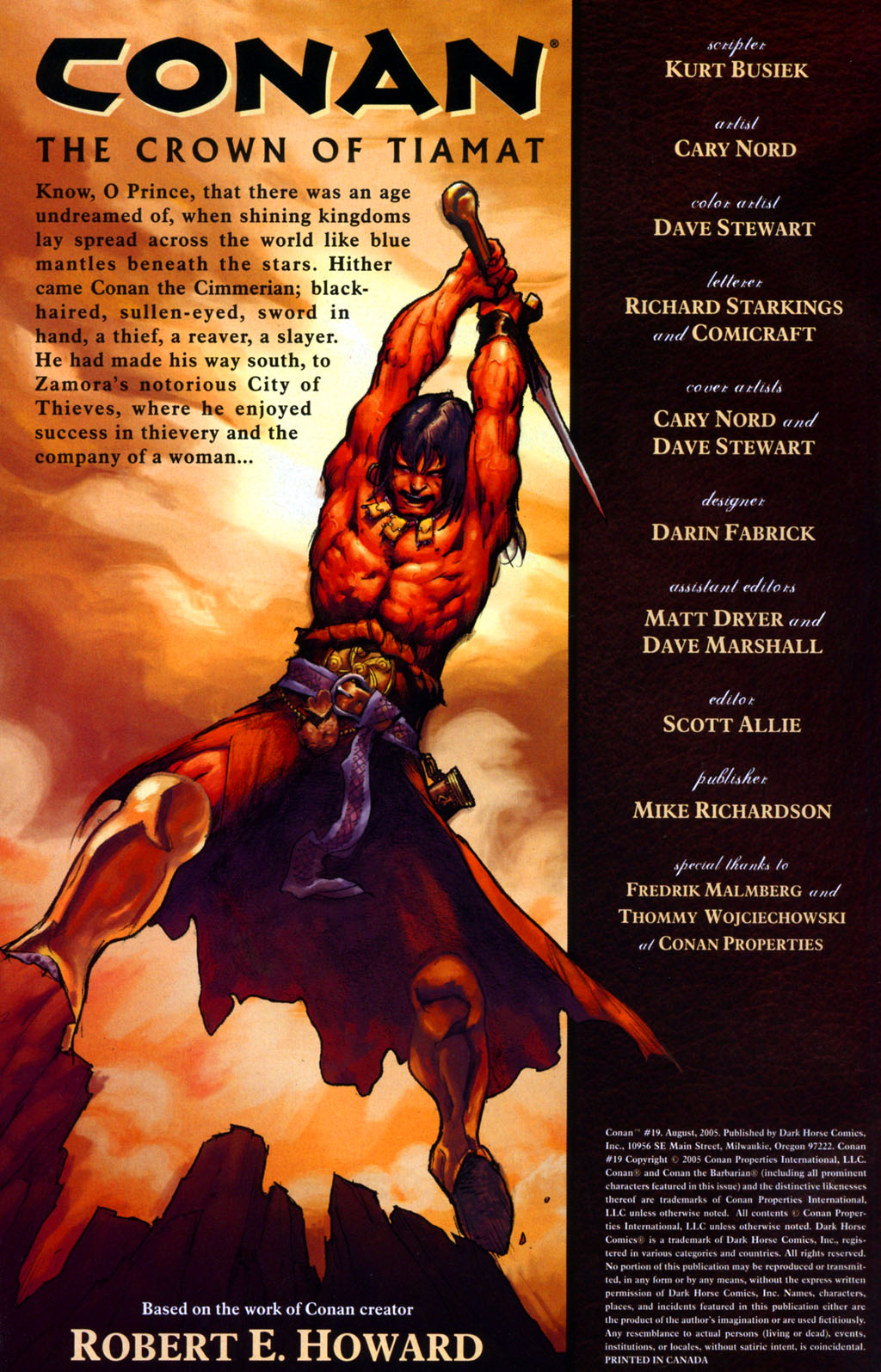 Read online Conan (2003) comic -  Issue #19 - 2