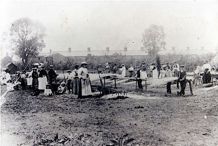 Filbert Walk, St ives, Harrison's willow workers Filbert Walk, St Ives, Harrison's willow workers