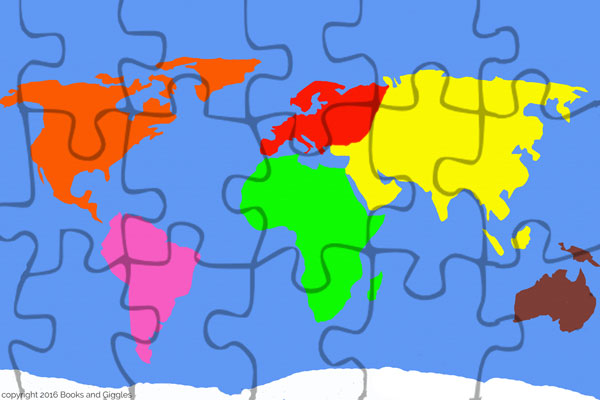 3 free puzzles to make learning the continents fun