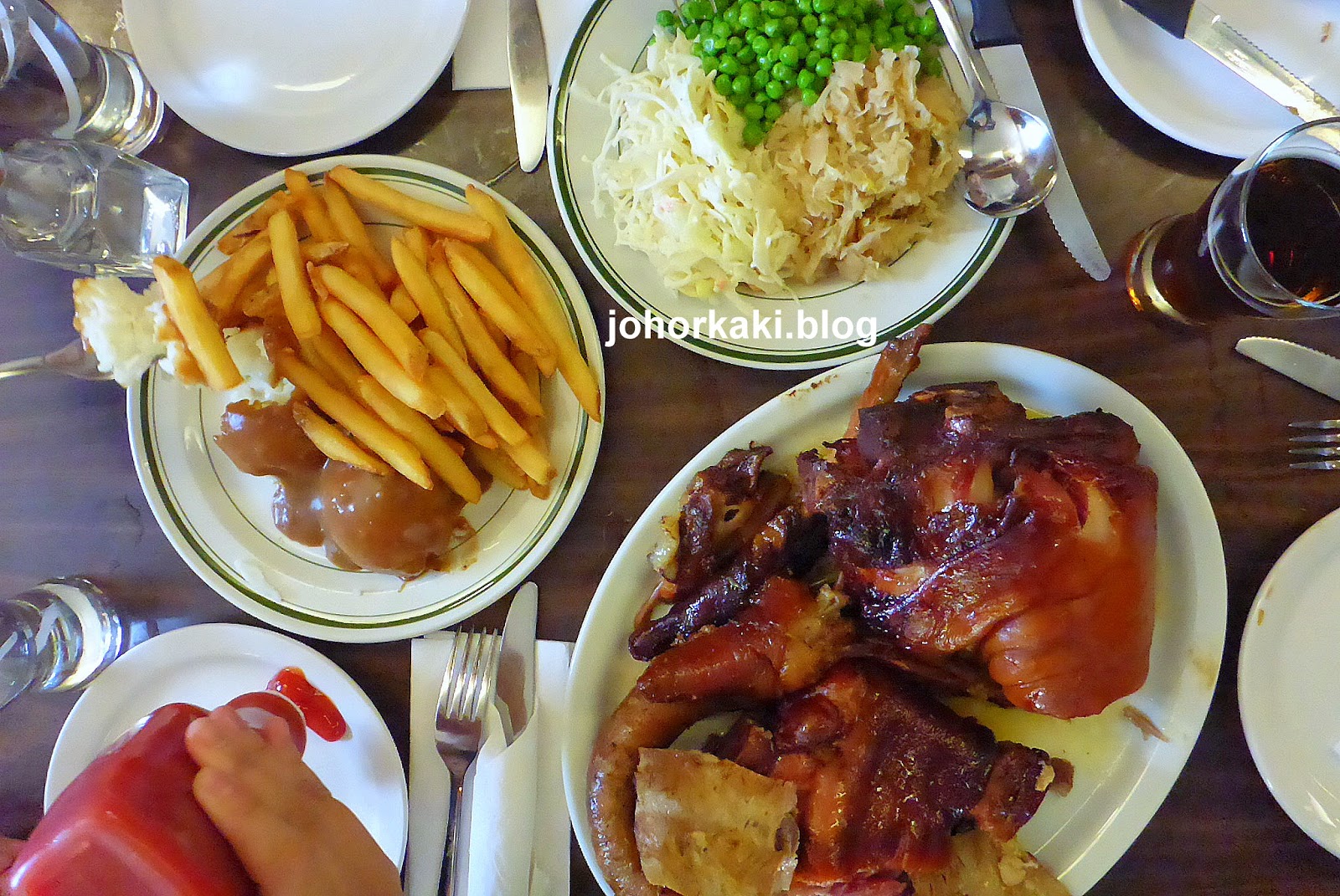 Pork Hocks at Olde Heidelberg Restaurant near St. Jacob's ⭐⭐⭐⭐ Tony