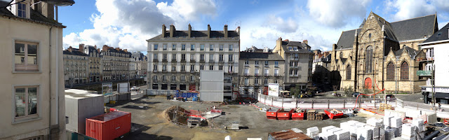 La Place Saint-Germain en octobre 2018 - Photo Erwan Corre - L'originale est sur Wiki Commons...