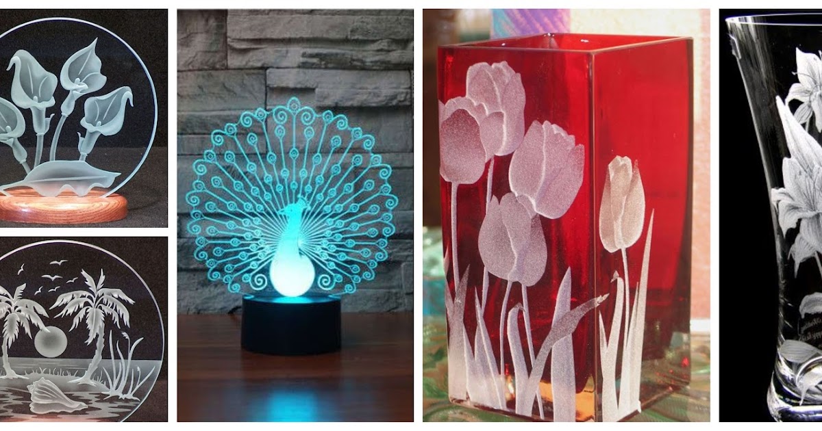 Aprende cómo hacer un hermoso grabado en vidrio paso por paso