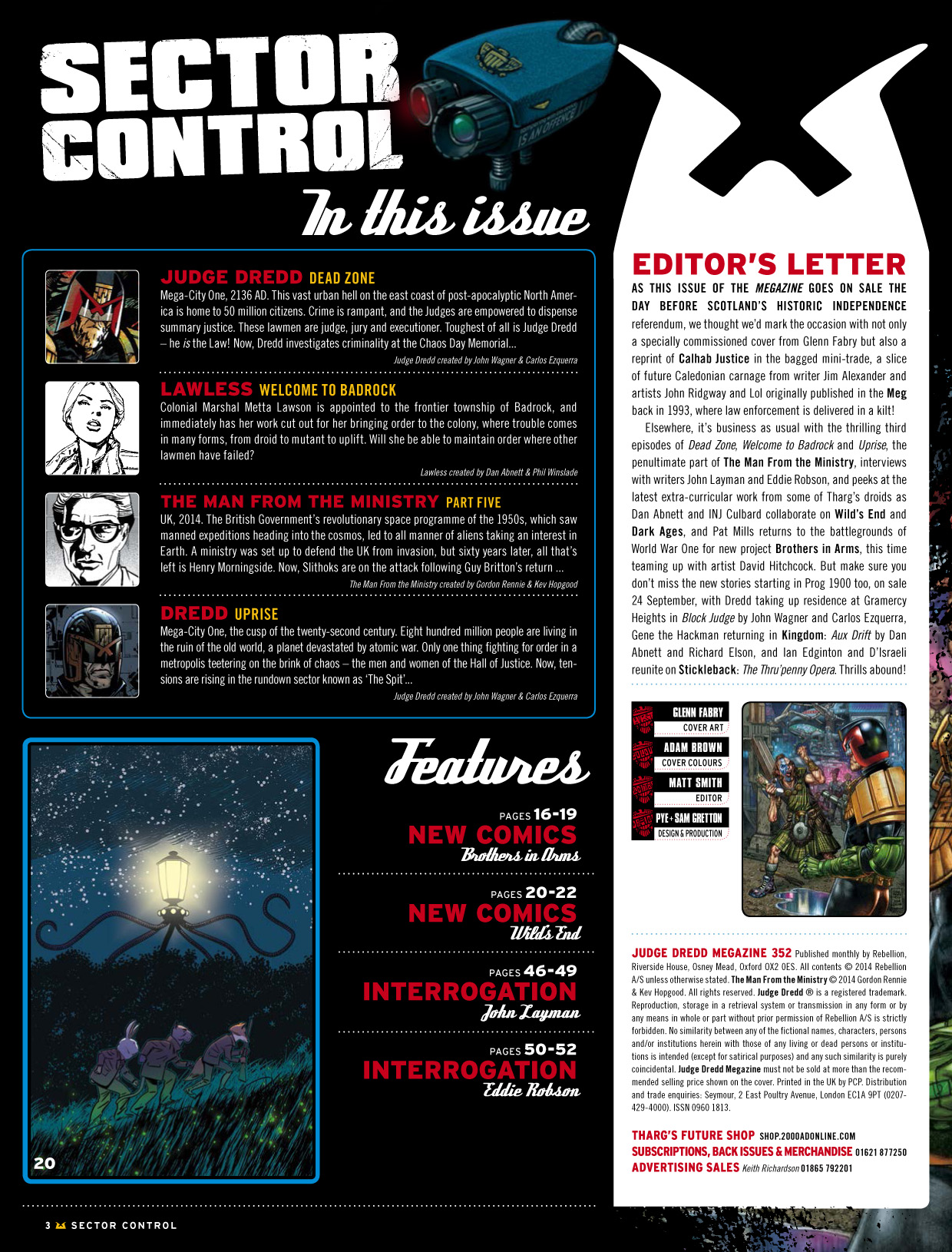 Read online Judge Dredd Megazine (Vol. 5) comic -  Issue #352 - 3