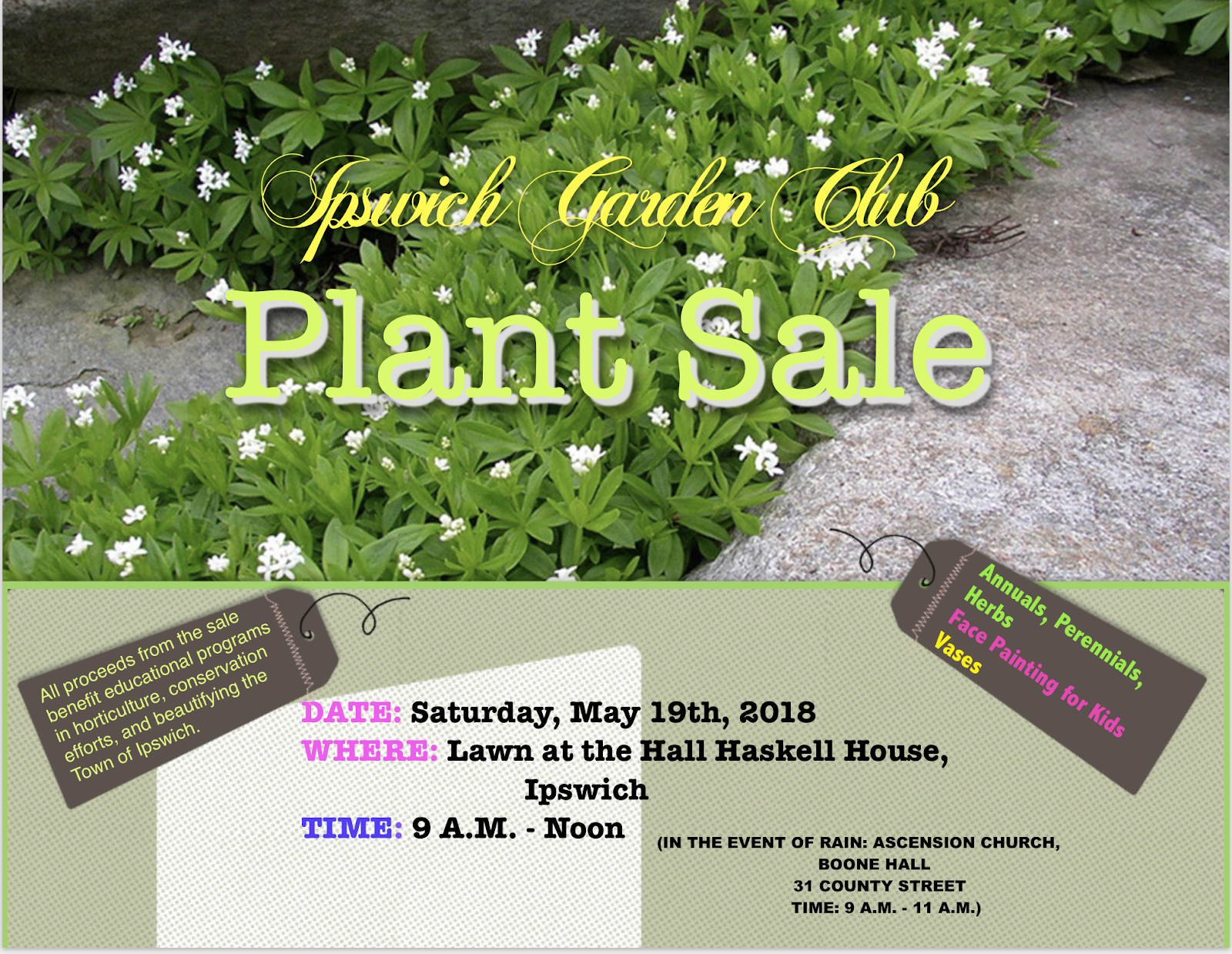 Ipswich Garden Club Annual Plant Sale
