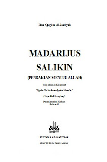 Download Gratis Ebook Madarij al-Salikin