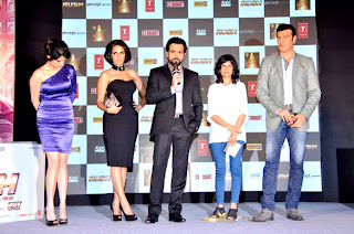 Neha Dhupia & Emraan Hashmi at 'Rush' movie audio launch and press conf................