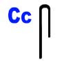 C in hieroglyphics cloth