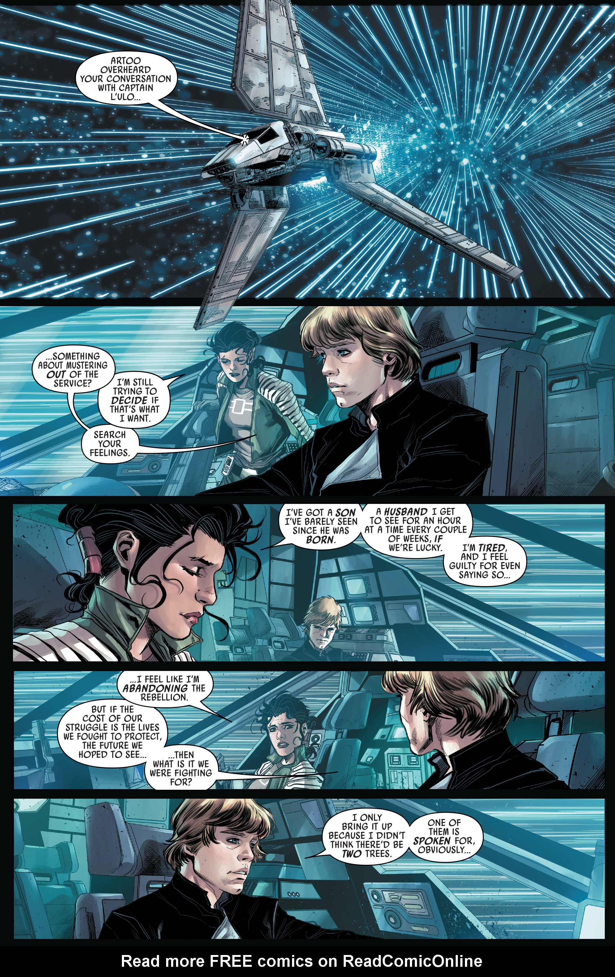 Read online Journey to Star Wars: The Force Awakens - Shattered Empire comic -  Issue #4 - 20