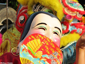 Chinese New Year in Maenam 2013, big mask