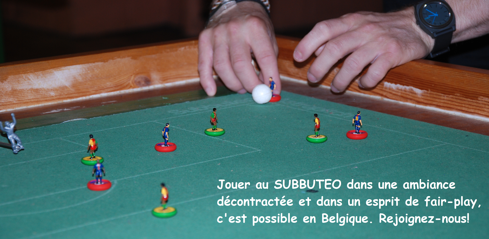 Subbuteo amateur en Belgique