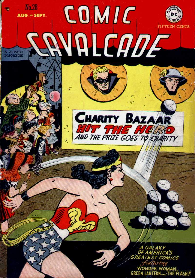 Read online Comic Cavalcade comic -  Issue #28 - 1