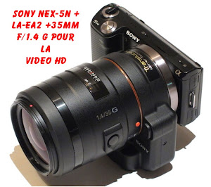 SONY NEX-5 POUR LA VIDEO